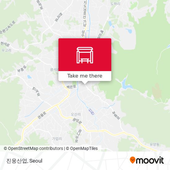 진웅산업 map