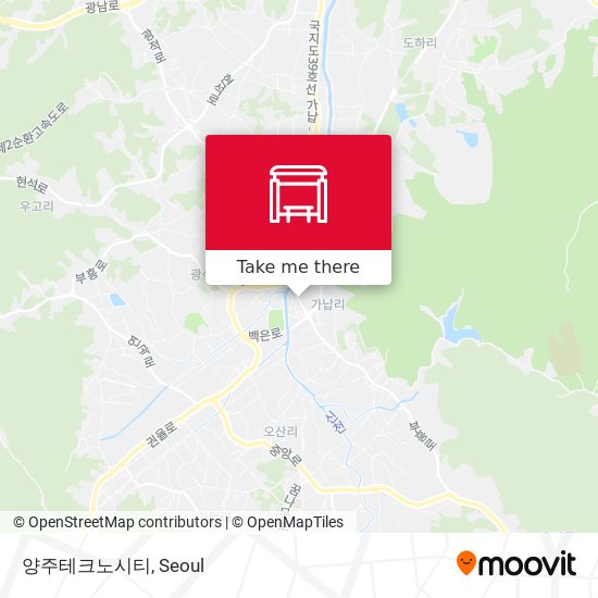 양주테크노시티 map