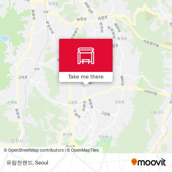 유람천랜드 map