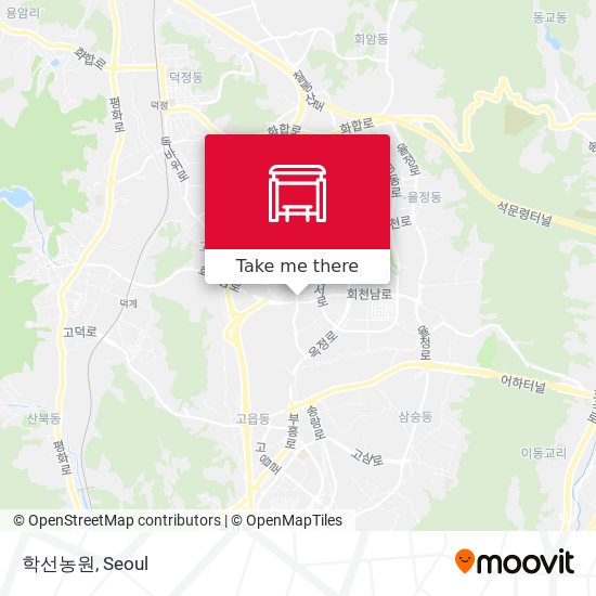 학선농원 map