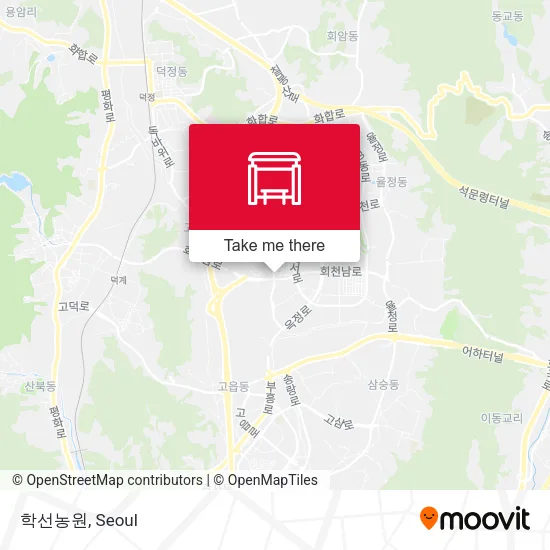 학선농원 map