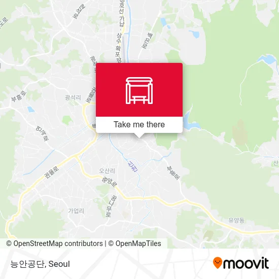 능안공단 map