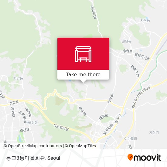 동교3통마을회관 map