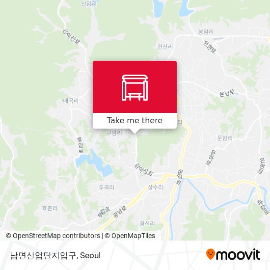 남면산업단지입구 map