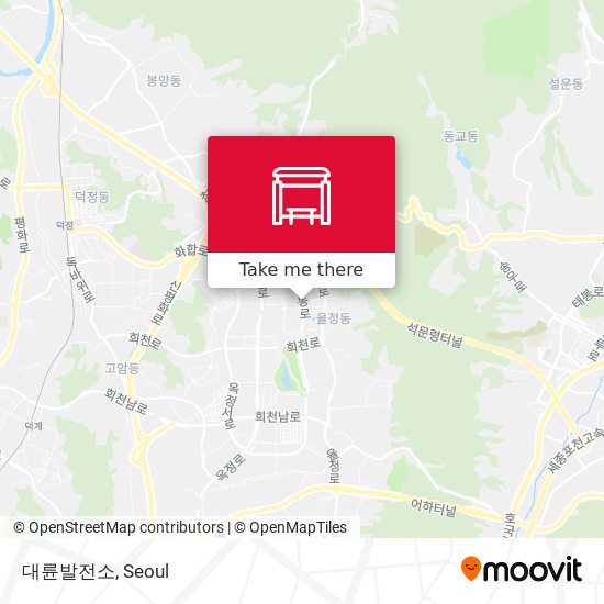 대륜발전소 map
