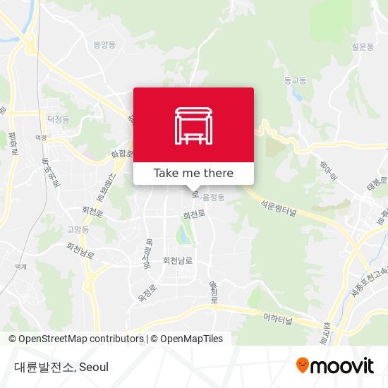 대륜발전소 map