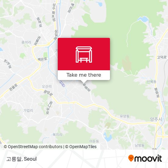 고릉말 map