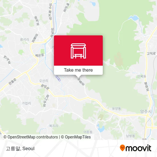 고릉말 map