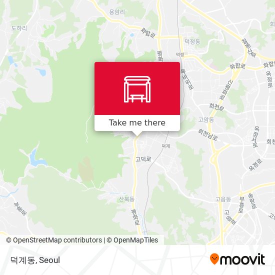 덕계동 map