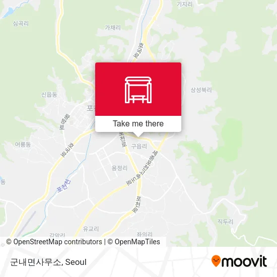 군내면사무소 map