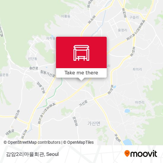 감암2리마을회관 map