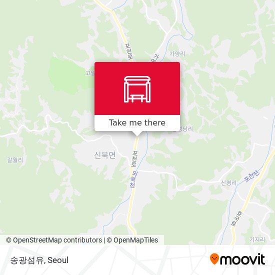 송광섬유 map