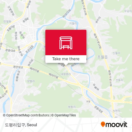 도평리입구 map