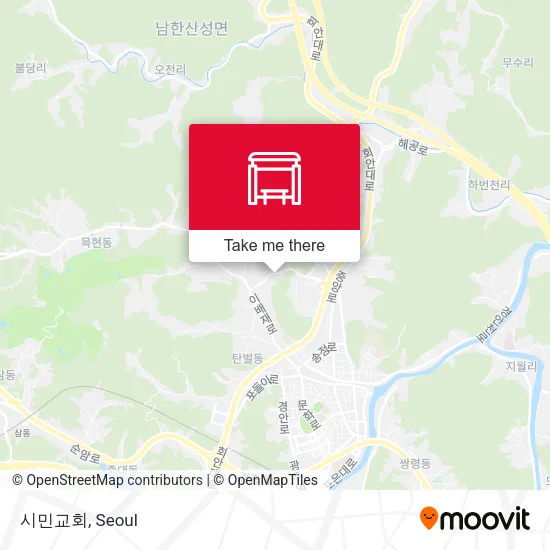 시민교회 map