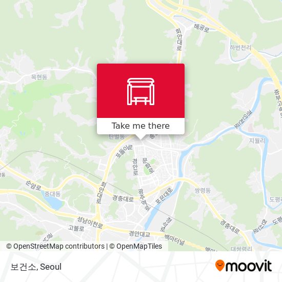보건소 map
