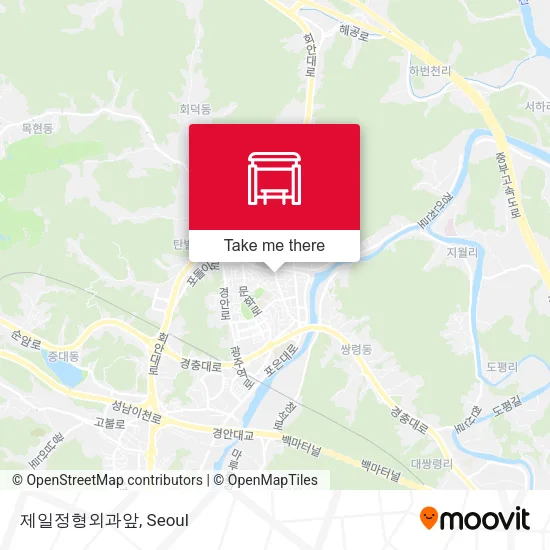 제일정형외과앞 map