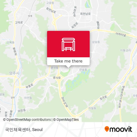 국민체육센터 map