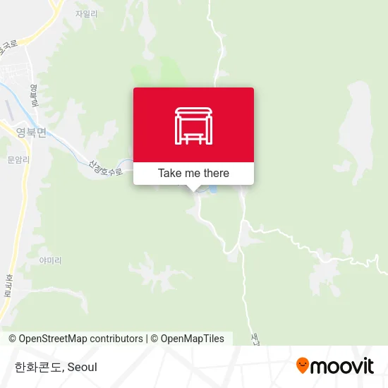 한화콘도 map