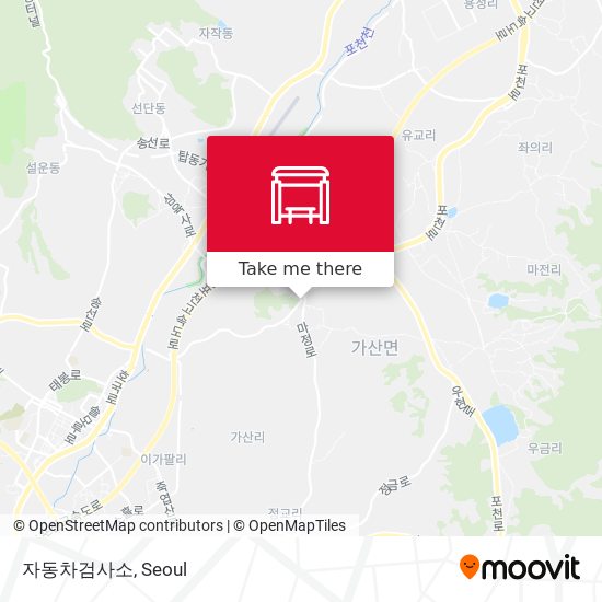 자동차검사소 map