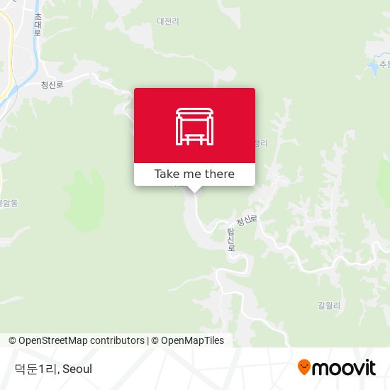 덕둔1리 map
