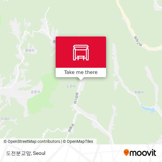 도전분교앞 map