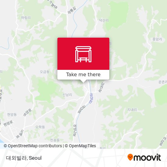 대외빌라 map