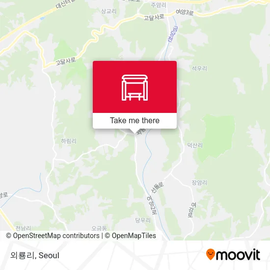 외룡리 map