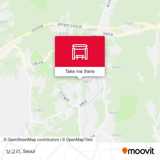 상교리 map