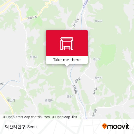 덕산리입구 map