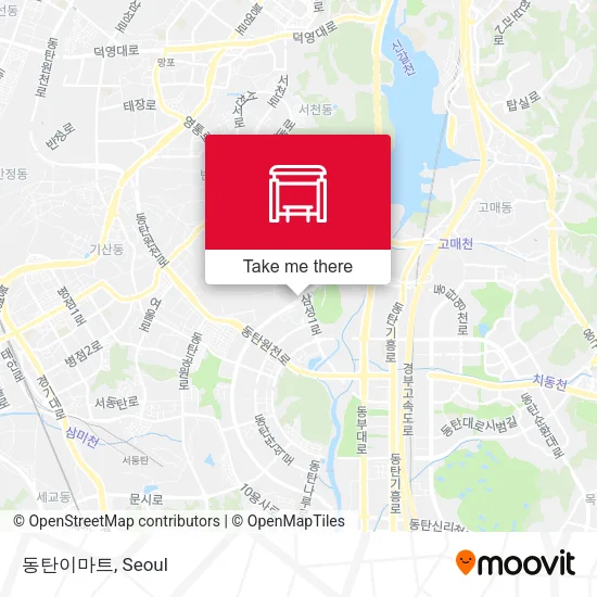 동탄이마트 map