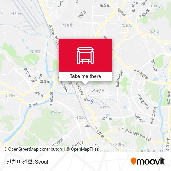 신창미션힐 map