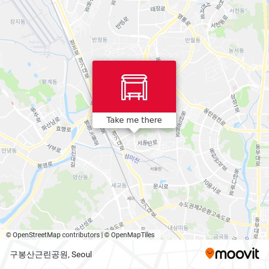구봉산근린공원 map