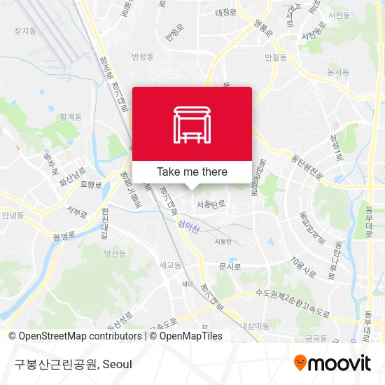 구봉산근린공원 map