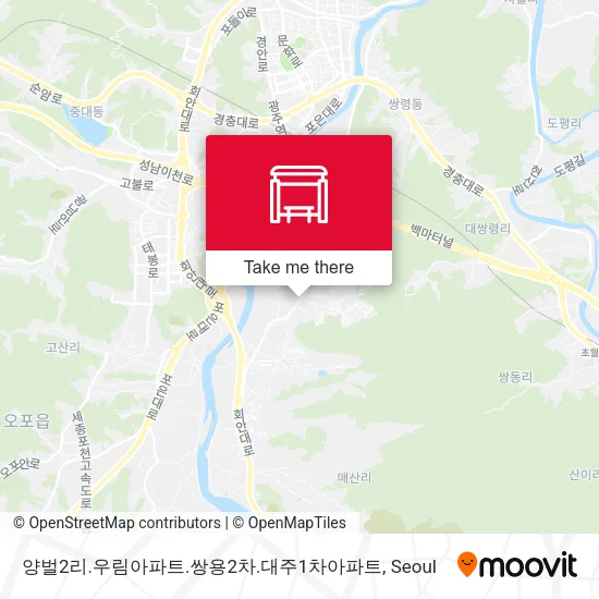 양벌2리.우림아파트.쌍용2차.대주1차아파트 map
