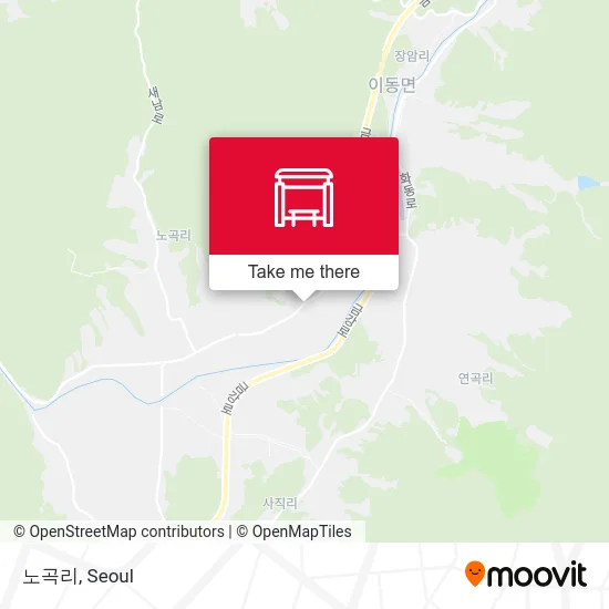노곡리 map