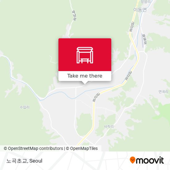 노곡초교 map