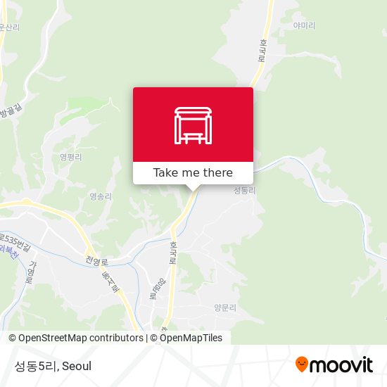성동5리 map