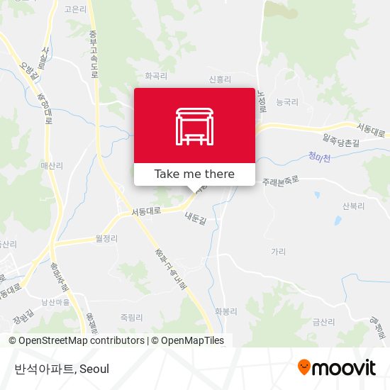 반석아파트 map