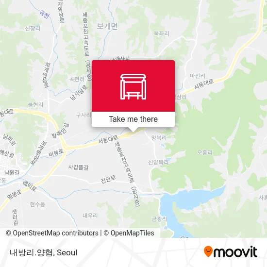 내방리.양협 map