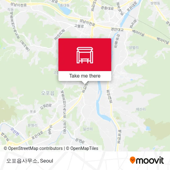 오포읍사무소 map