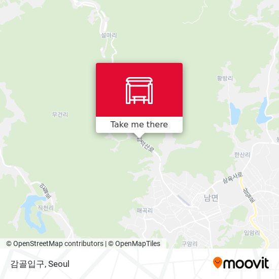 감골입구 map
