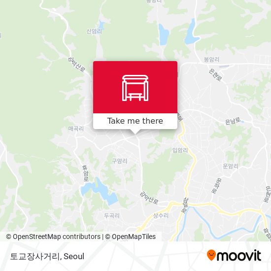 토교장사거리 map