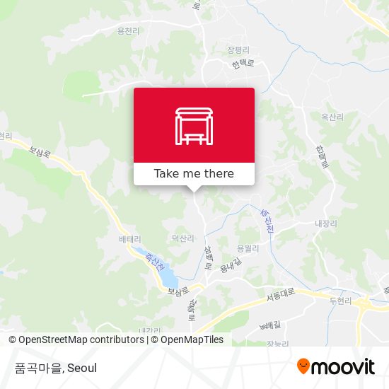 품곡마을 map