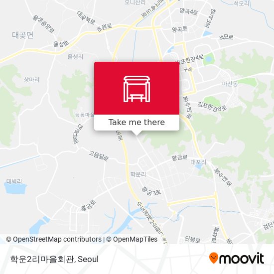 학운2리마을회관 map