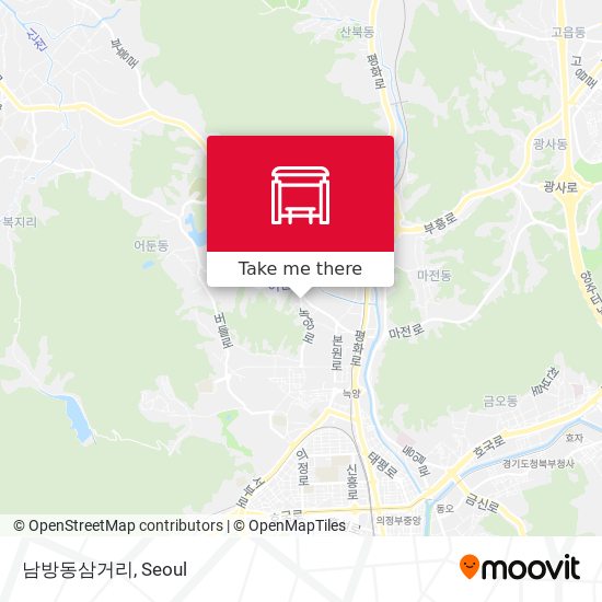 남방동삼거리 map