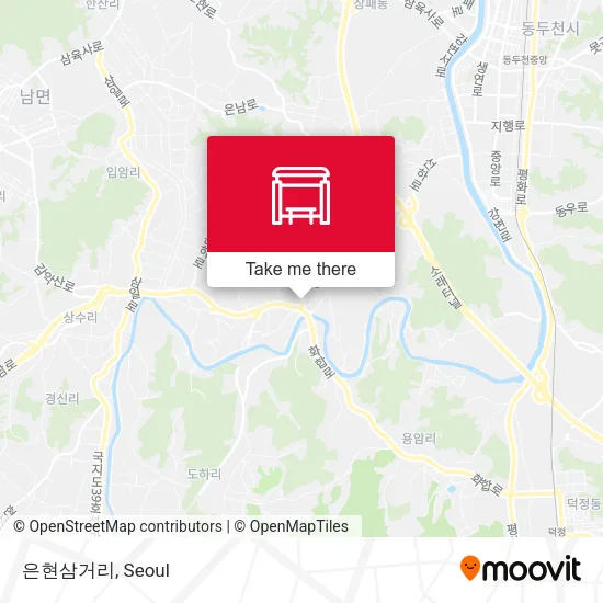 은현삼거리 map