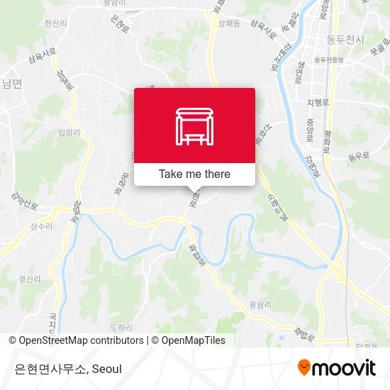 은현면사무소 map