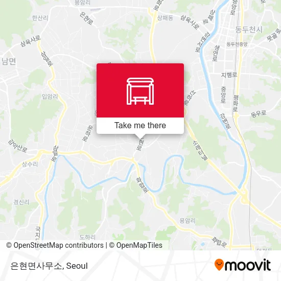 은현면사무소 map
