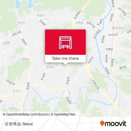 은현특송 map