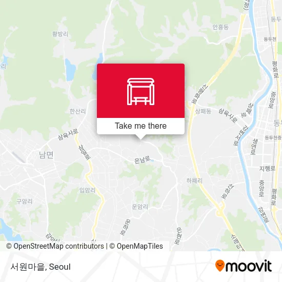 서원마을 map